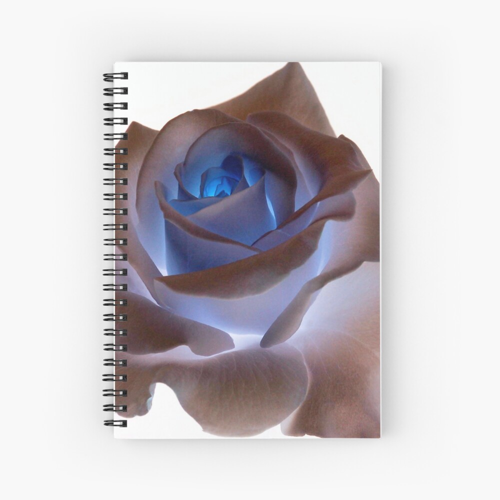 Heartglow Rose Spiral Notebook