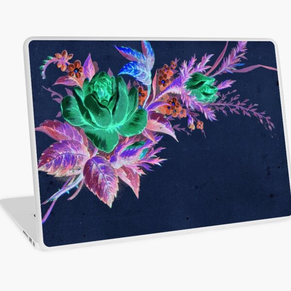 Dark Bouquet Laptop Skin