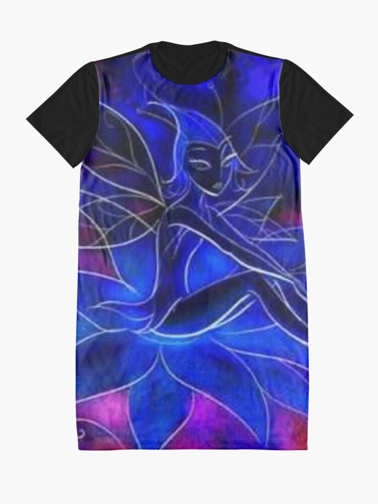 Alternate view of Dark Fairy Graphic T-Shirt Dress