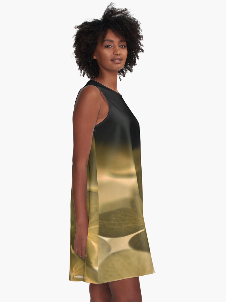 Alternate view of Glow Blossoms A-Line Dress