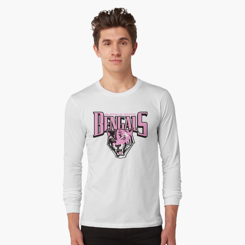 Buffalo State Bengals logo - pink Essential T-Shirt for Sale by  olivialryan