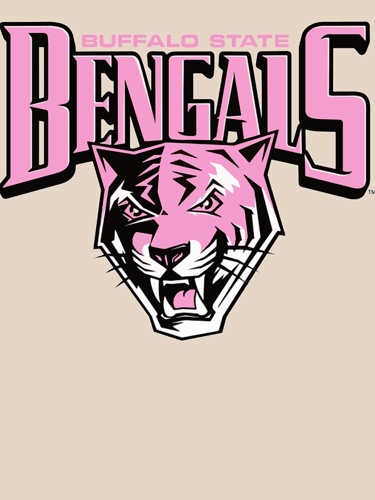 Buffalo State Bengals logo - pink | Essential T-Shirt