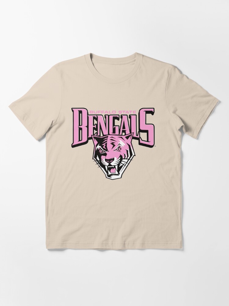 Buffalo State Bengals logo - pink' Essential T-Shirt for Sale by  olivialryan