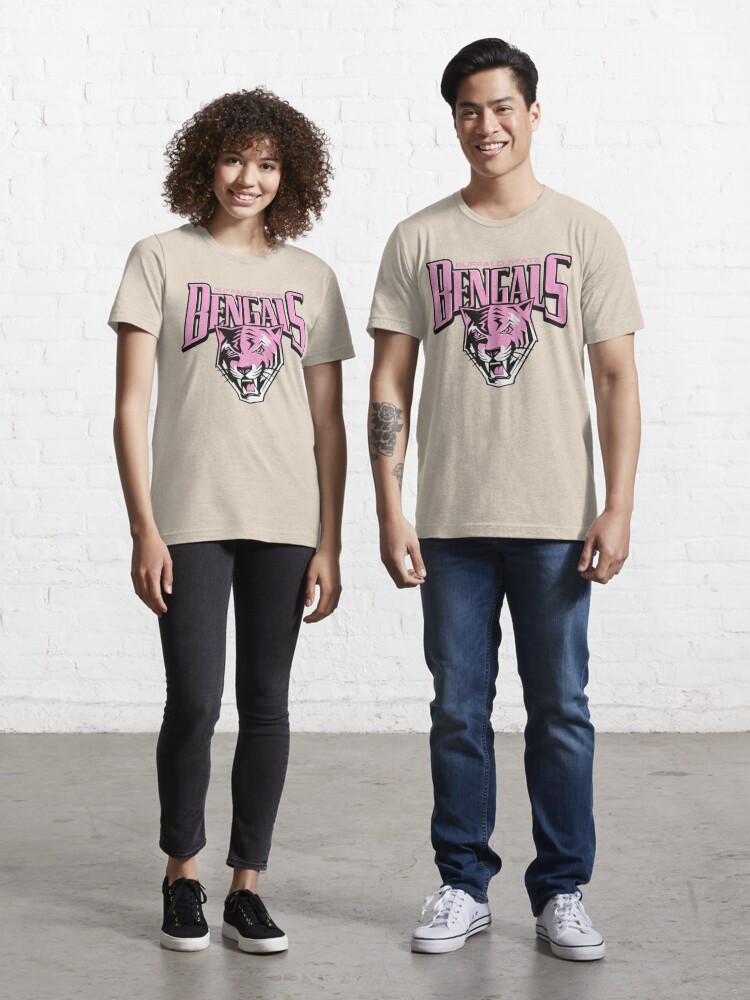 Buffalo State Bengals logo - pink | Essential T-Shirt