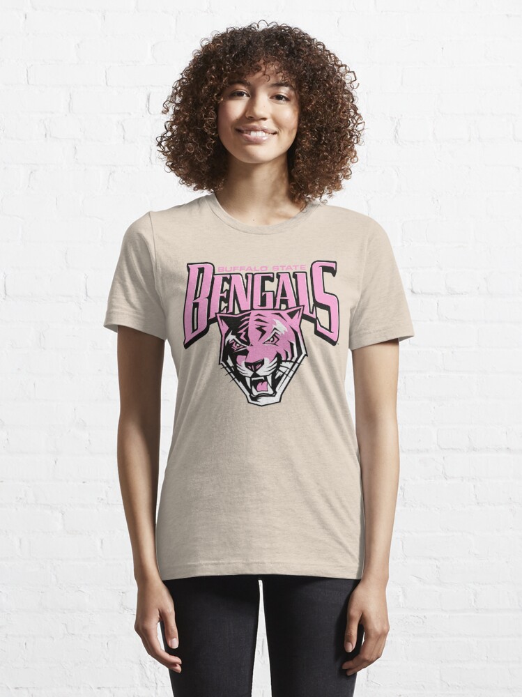 Buffalo State Bengals logo - pink' Essential T-Shirt for Sale by  olivialryan