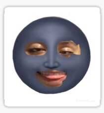 Halina as an moon Sticker