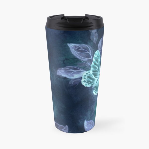 Night Glow Butterfly Travel Mug