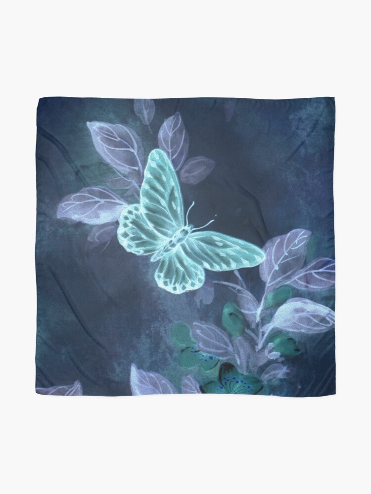 Alternate view of Night Glow Butterfly Scarf