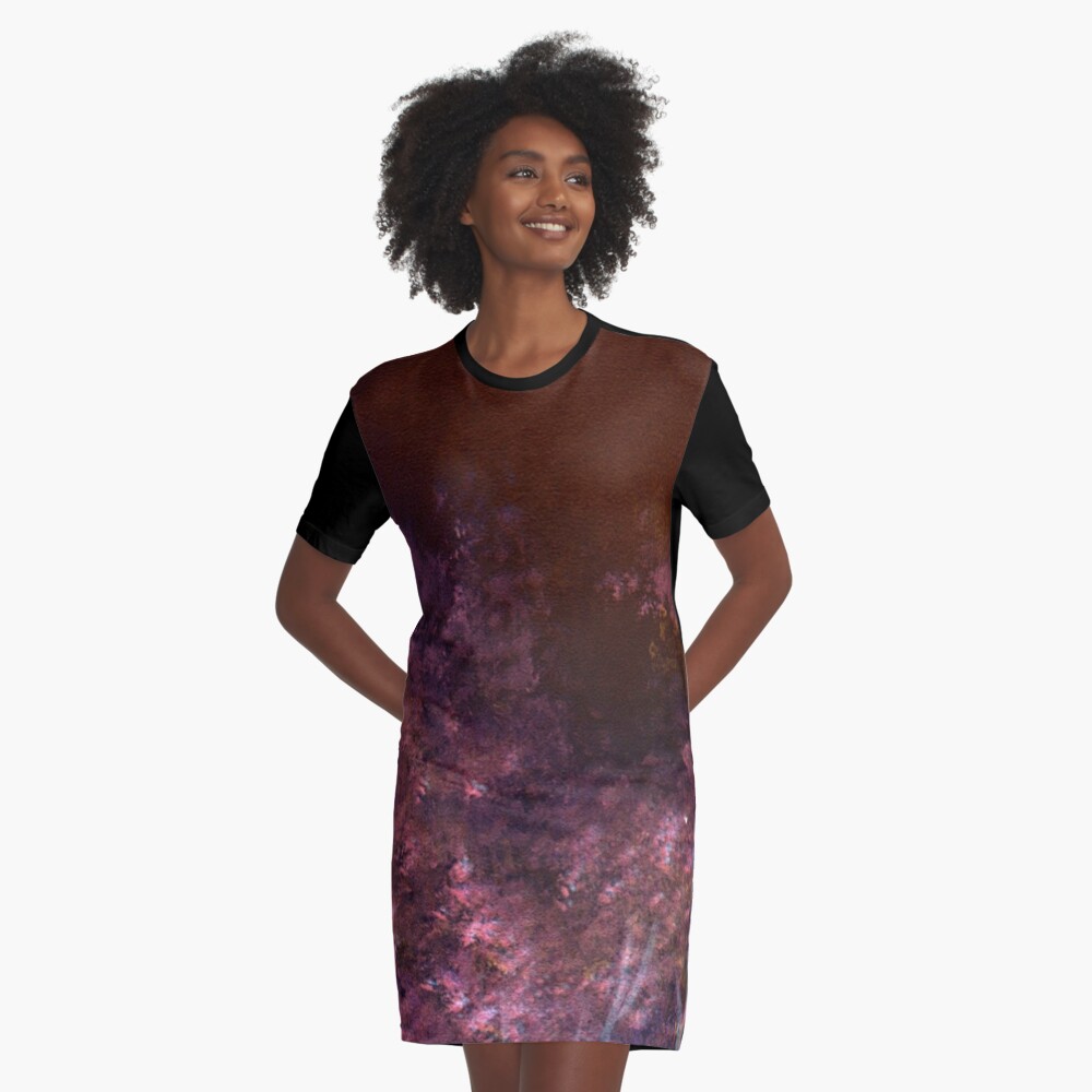 Ghostly Nights #100 Graphic T-Shirt Dress
