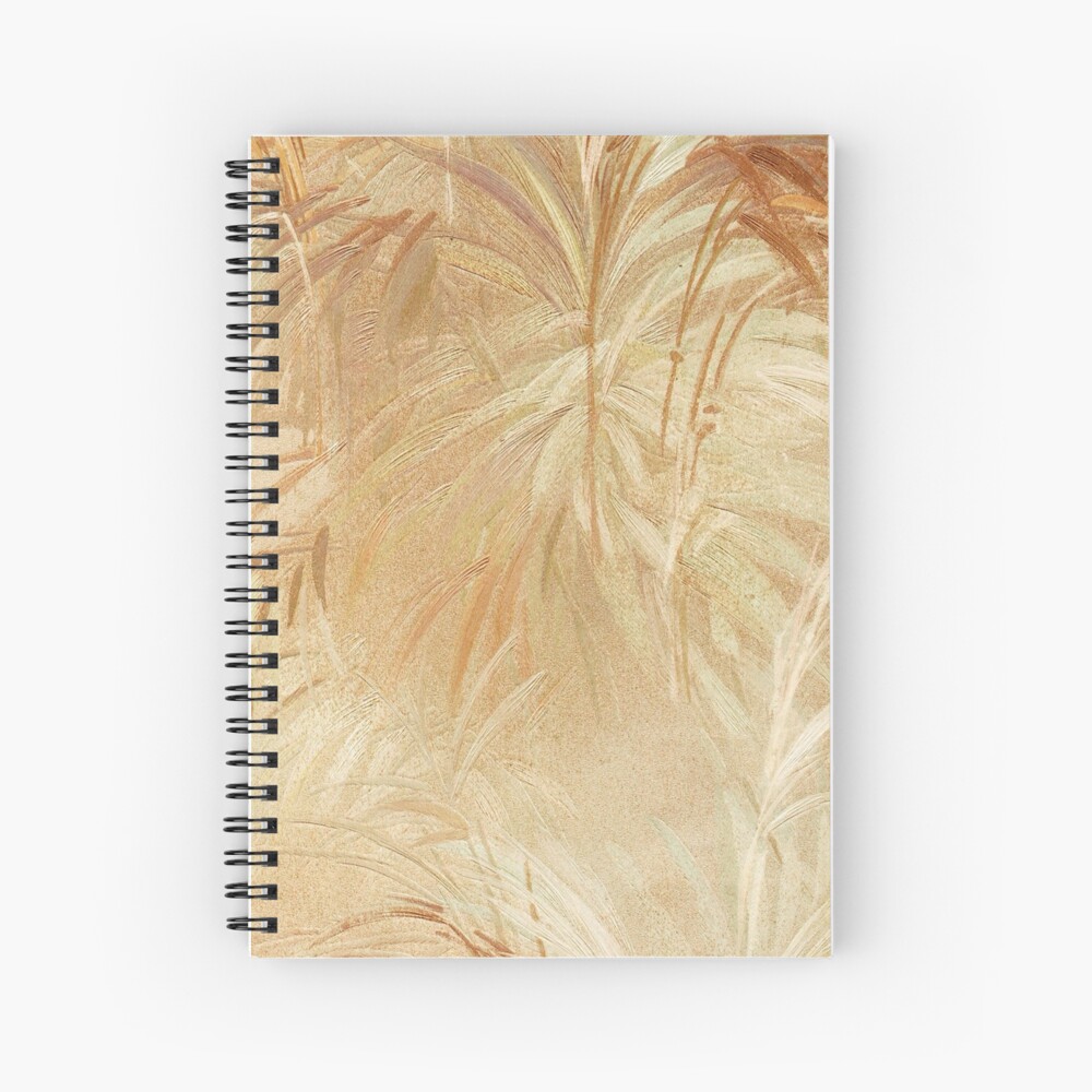 Splash of Gold Spiral Notebook