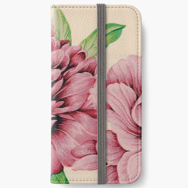 Pretty in Flowery Pink iPhone Wallet