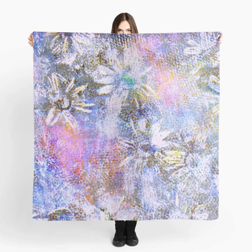 Chaotic Daisies Scarf