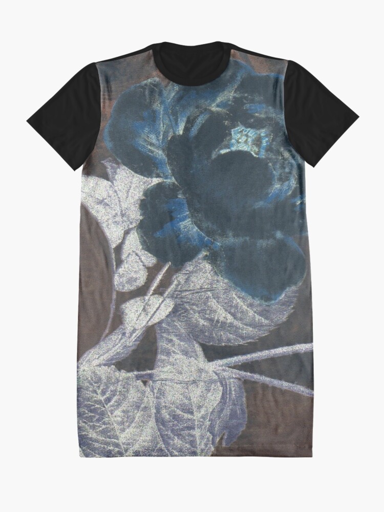 Alternate view of Darkest Rose Graphic T-Shirt Dress