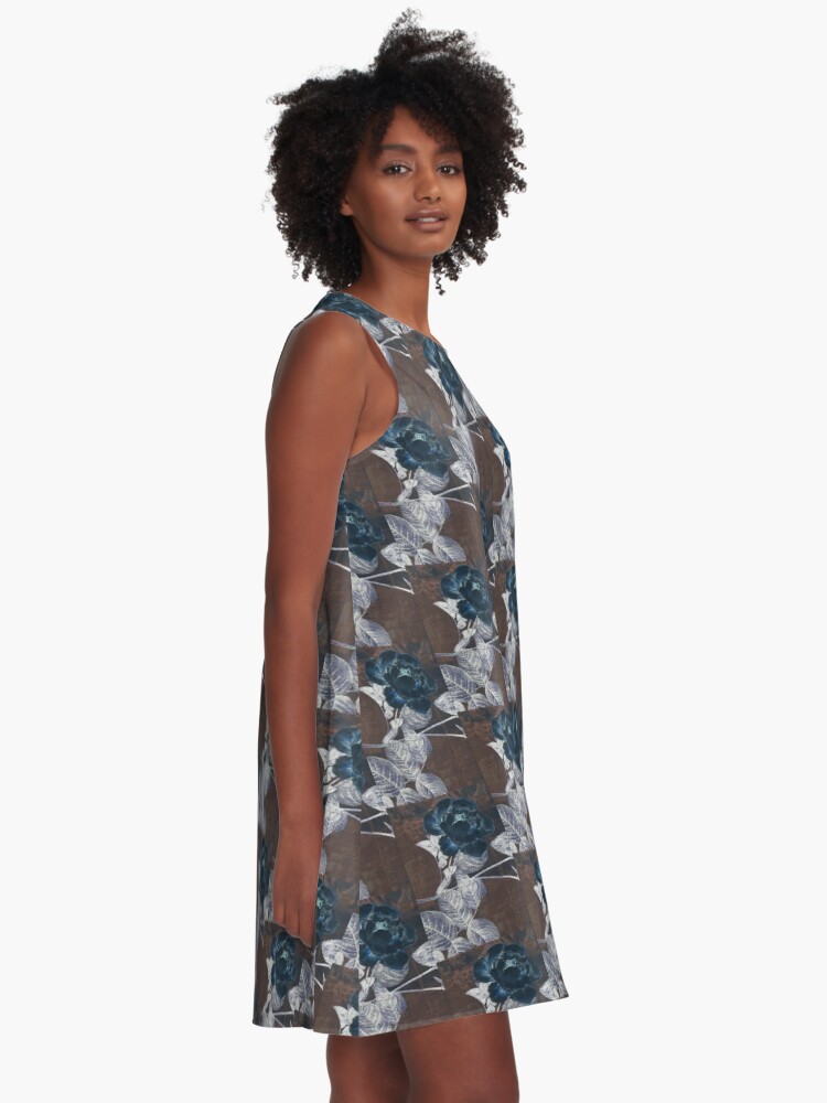 Alternate view of Darkest Rose A-Line Dress