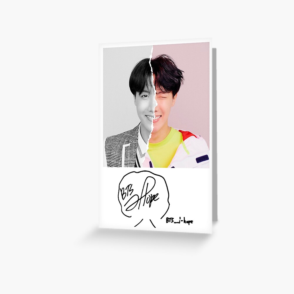 BTS J-hope red suit | Greeting Card