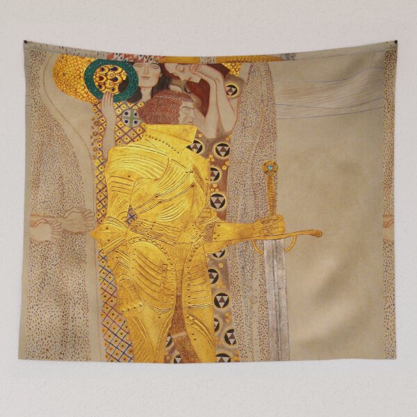 Item preview, The Golden Knight - Gustav Klimt designed and sold by Vintage Designs +.