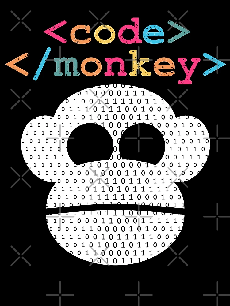 Thumbnail 3 of 3, Scarf, Code Monkey Developer Data designed and sold by d247.