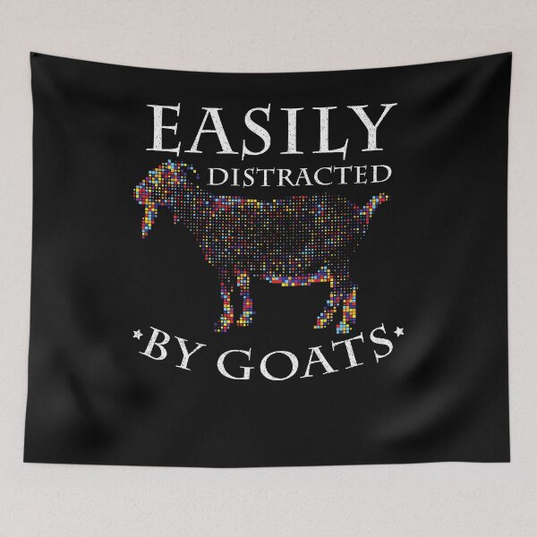 Item preview, Easily Distracted By Goats Mosiac Love designed and sold by d247.