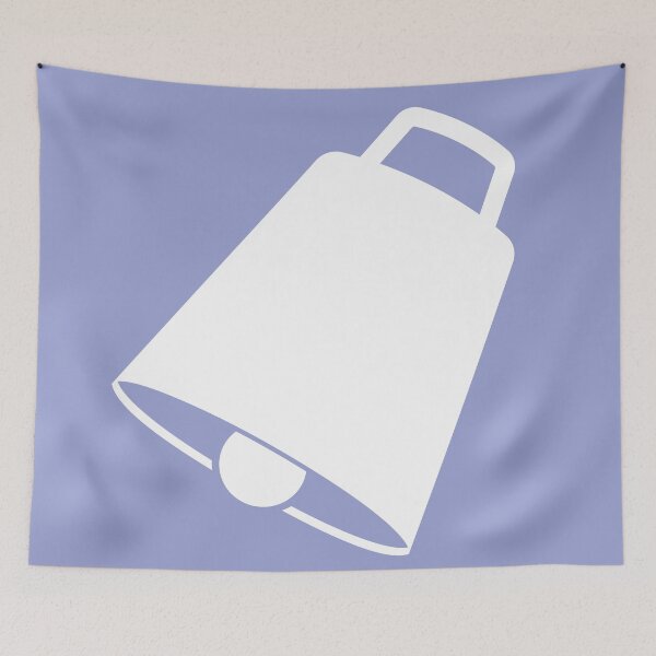 Item preview, Have a Cow - Jumbo White on Lavender designed and sold by ChristianWiley.