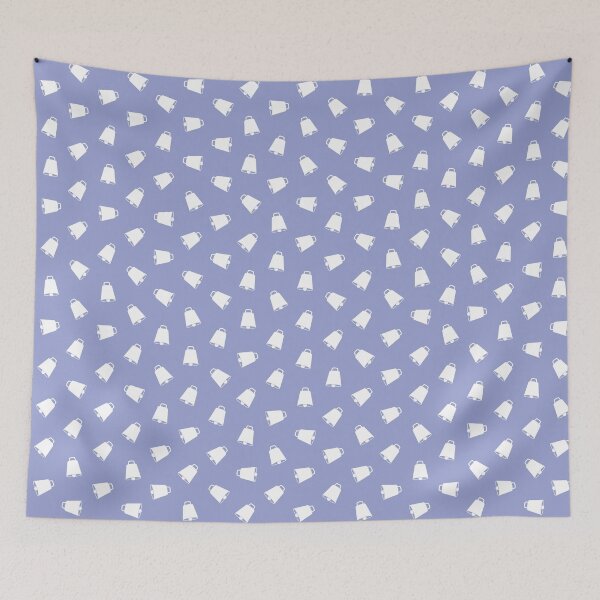 Item preview, Have a Cow - Tiny White on Lavender designed and sold by ChristianWiley.