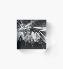 The Crowd goes Wild Acrylic Block