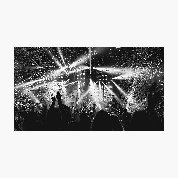 The Crowd goes Wild Photographic Print