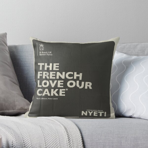 The French Pillow Throw Pillow