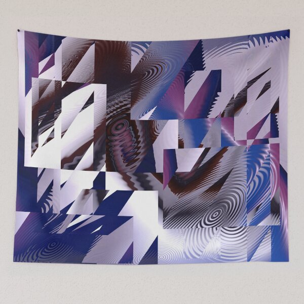 Item preview, Squares in purple designed and sold by Merice  Ewart Marshall.