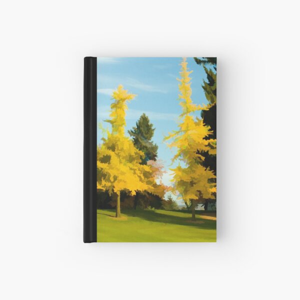 Golden Autumn Hardcover Journal