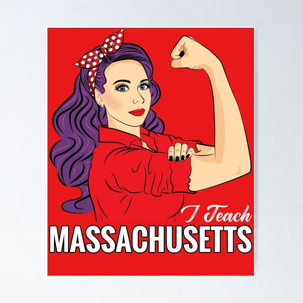 Item preview, Massachusetts State Teacher Red For Ed Redfored I Teach designed and sold by ZNOVANNA.