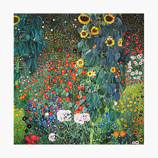 Item preview, Jardin de fleurs - Gustav Klimt designed and sold by Vintage Designs +.
