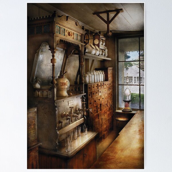 Item preview, Americana - Turn of the century soda fountain designed and sold by Mike Savad Photography.