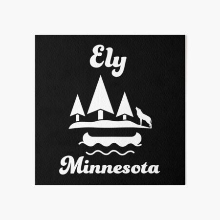 Ely, Minnesota Art Board Print