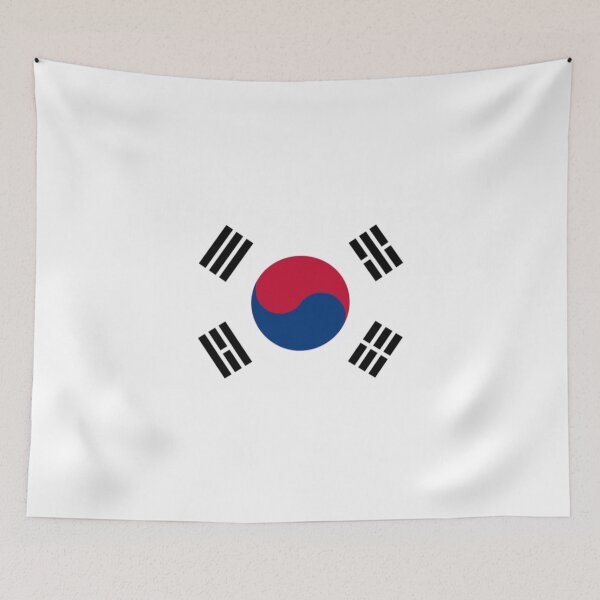 Artikelvorschau, Südkorea-Flagge entworfen und verkauft von Cristina Cassia.
