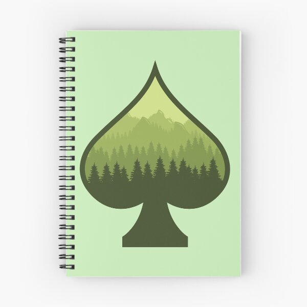 Item preview, Landscape Spades - Window to the wild designed and sold by VHOG 21.
