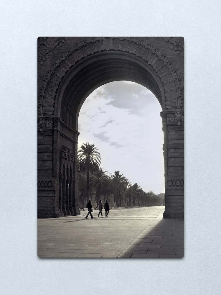 Alternate view of The Gate Metal Print