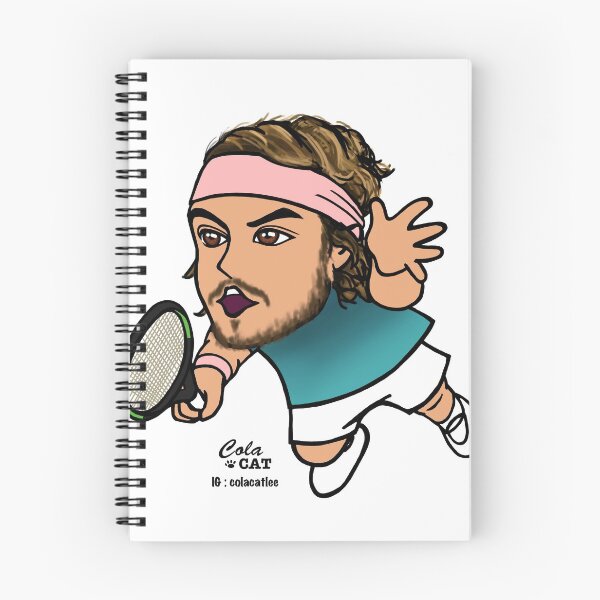 Item preview, Stefanos Tsitsipas designed and sold by Colacatlee.
