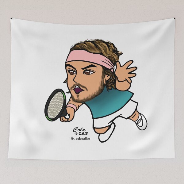 Item preview, Stefanos Tsitsipas designed and sold by Colacatlee.