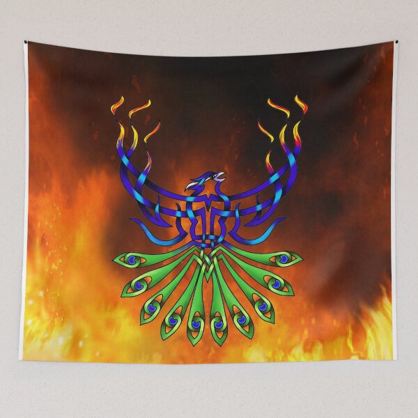 Item preview, Celtic Knot Phoenix Pacis designed and sold by KnotYourWorld.