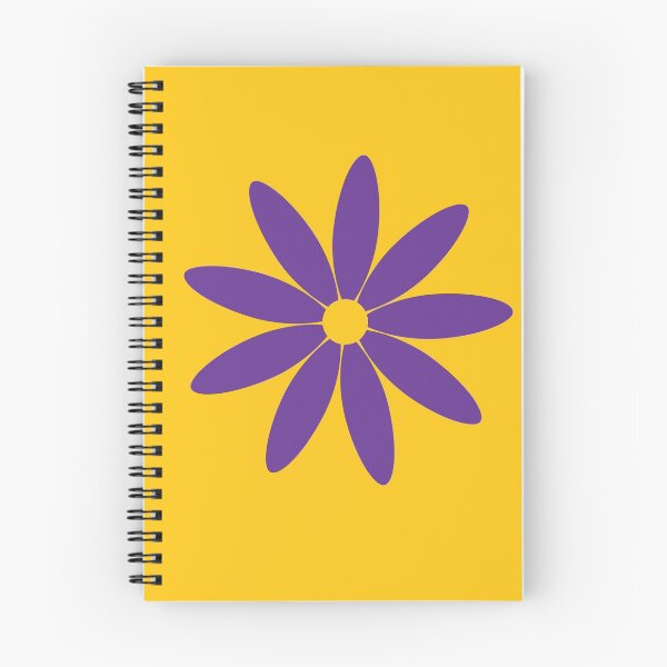 Item preview, Flower Power - Jumbo Purple on Yellow designed and sold by ChristianWiley.