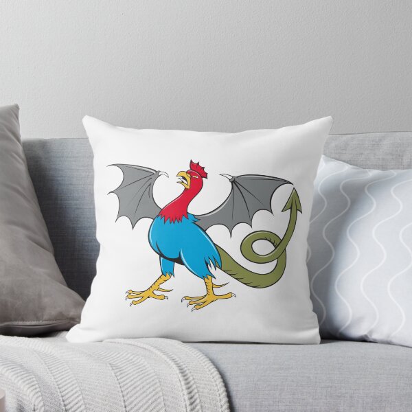Item preview, Basilisk Bat Wing Crowing Cartoon designed and sold by patrimonio.