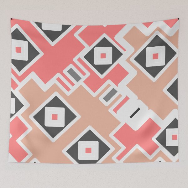 Item preview, Coral network designed and sold by CocosAbstract.