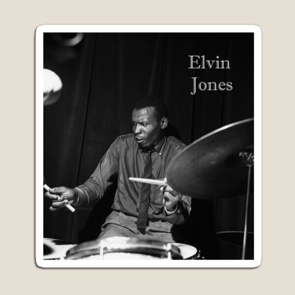 Elvin Jones Magnet