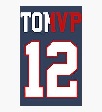 Limited Edition Tom Brady Super Bowl MVP, Tb12, New England Patriots Shirts, Mugs & Hoodies Photographic Print