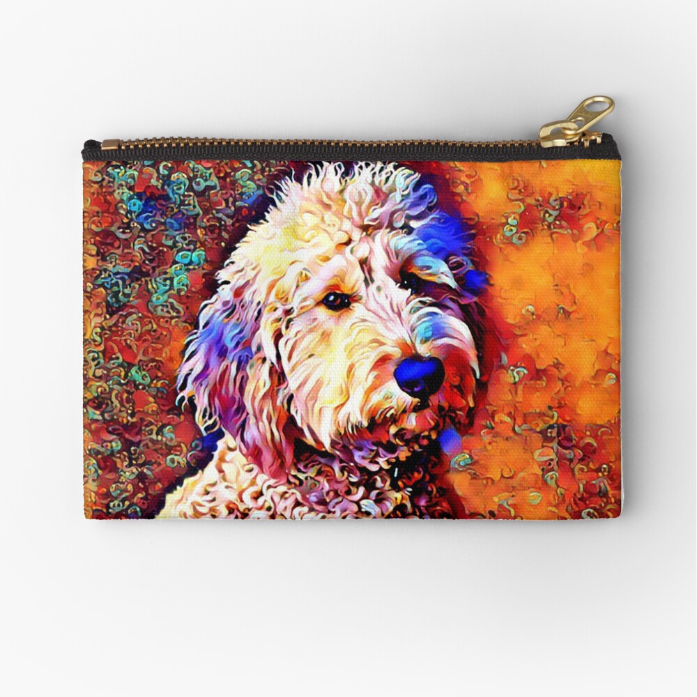 Labradoodle Dog Zipper Pouch
