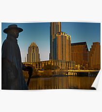 Stevie Ray Vaughan Always in Austin 2010 Poster