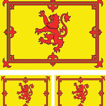 Flag Flags & Political Décor Decals, Stickers & Vinyl Art Scotland Royal Lion Rampant Flag Sticker - 100mm Glossy Vinyl Decal (StickersWorld) 2 Bonus Decals! Bonus Stickers - Foto 12