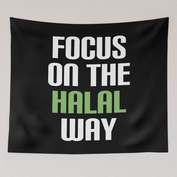 Item preview, Focus on HALAL Islam designed and sold by onrcnoz.