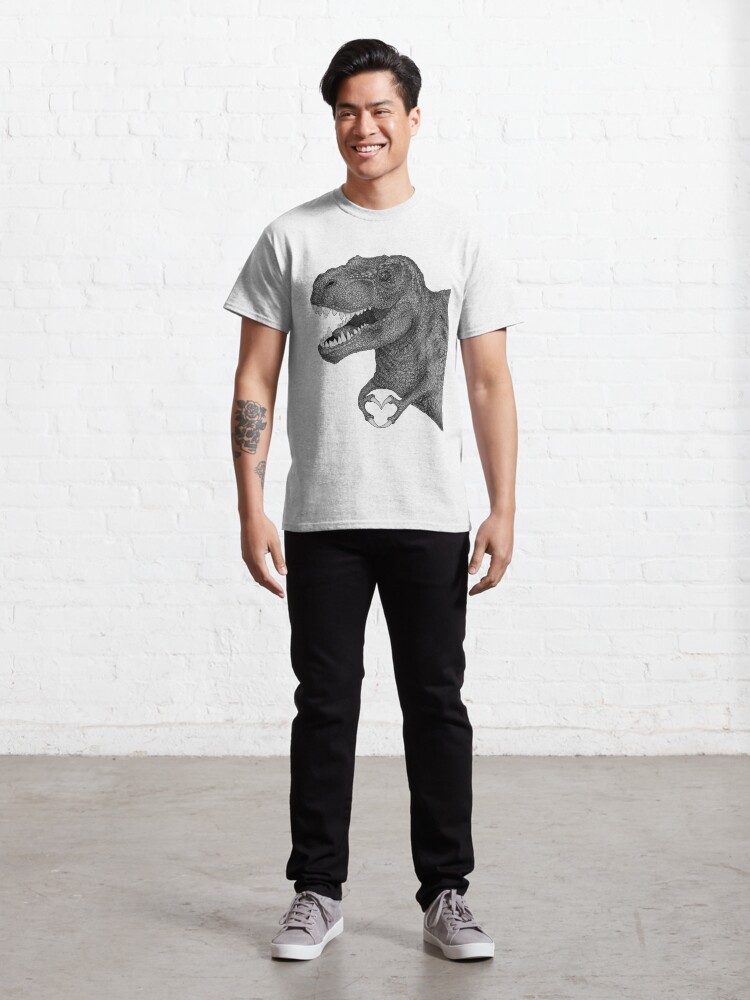 Alternate view of Dino Love Classic T-Shirt