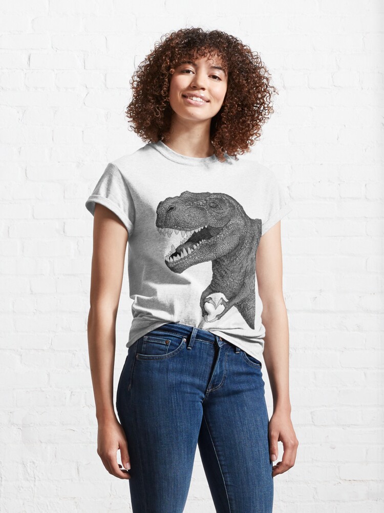 Alternate view of Dino Love Classic T-Shirt